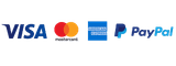 Visa / MC / Amex / PayPal